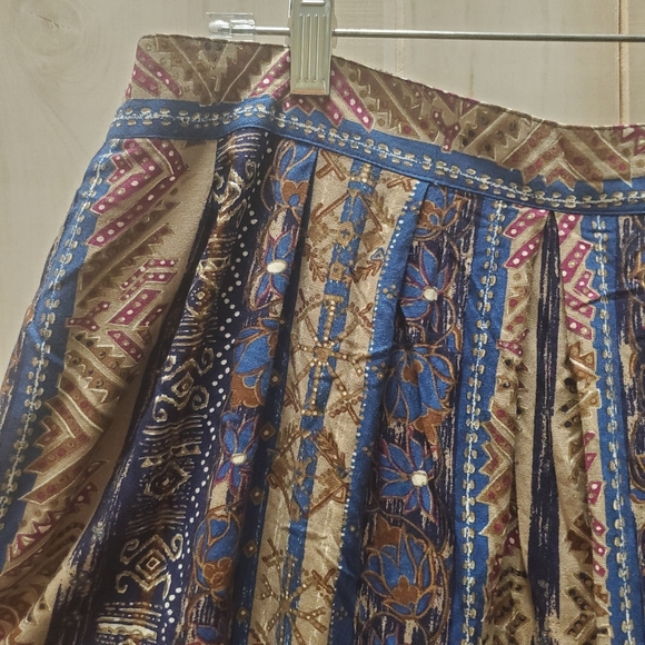 VTG Wide Leg Crop Style Y2K Boho Pants w/ Pockets! HiRise  Size 2X - Like New! - Picture 2 of 9